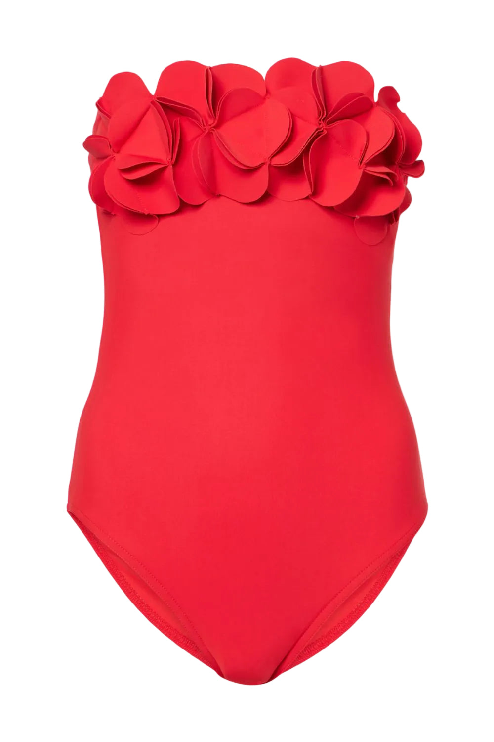 Tess Bandeau One Piece in Cherry