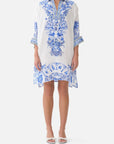 Wide Body Kaftan in Ceramic Panoramic