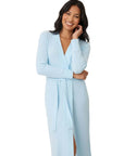 Textured Robe in Light Sky
