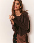 Bellman Pullover in Chocolate Brown