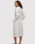 Cozy Time Robe in Light Grey Heather