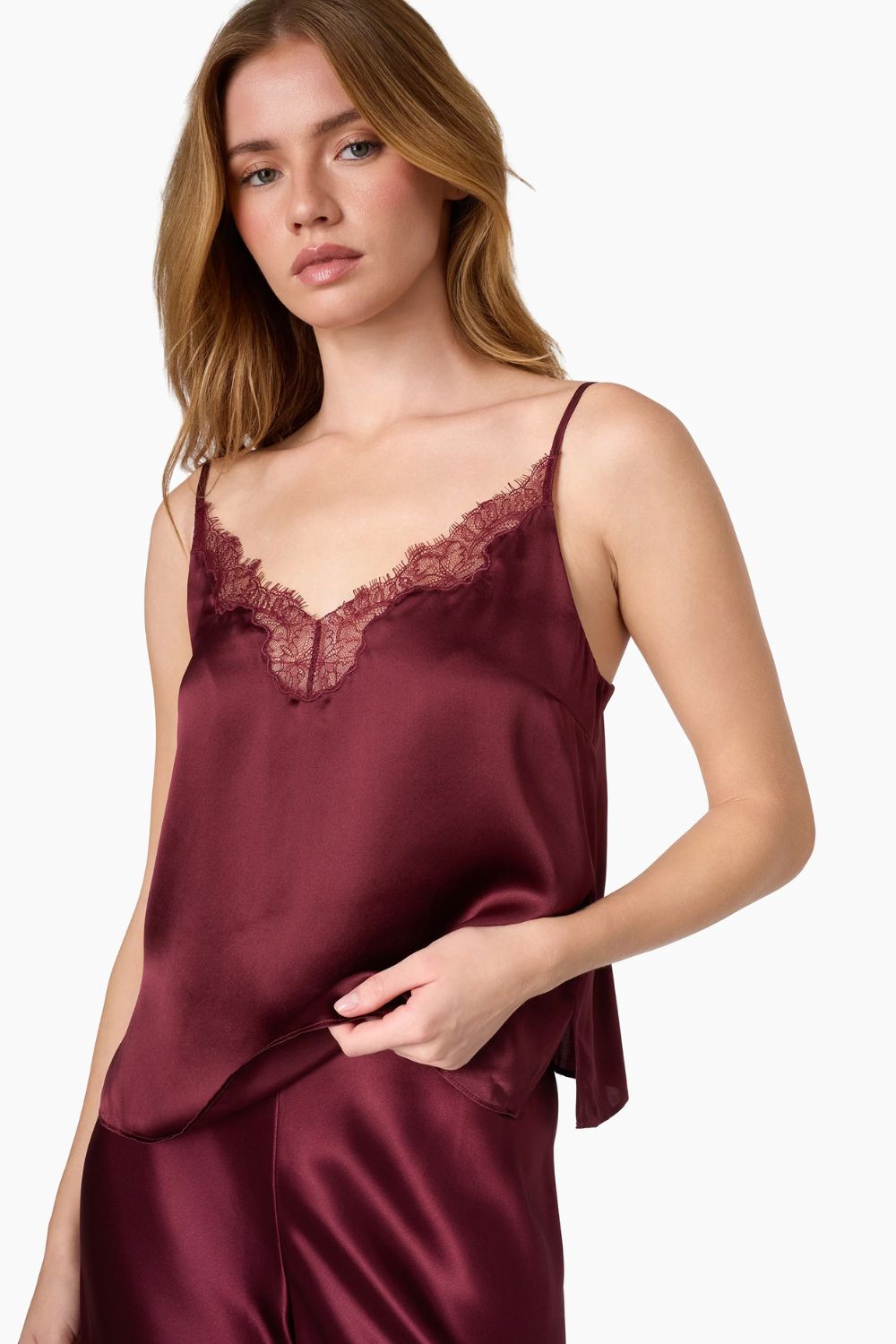 Helen Camisole in Deep Plum