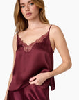 Helen Camisole in Deep Plum