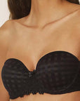 Avero Strapless Bra Black