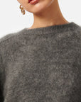 Niall Cashmere Sweater in Cinder