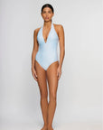 Elba Ring Halter Neck One-Piece Swimsuit