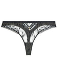 Voodoo Kiss Tanga Thong in Millenium Black