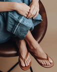 Bowie Flip Flop Brown