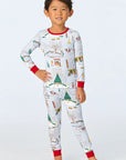 Holiday in the City Long Sleeve 2 Pc Kids Set