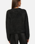 Niall Cashmere Sweater in Black