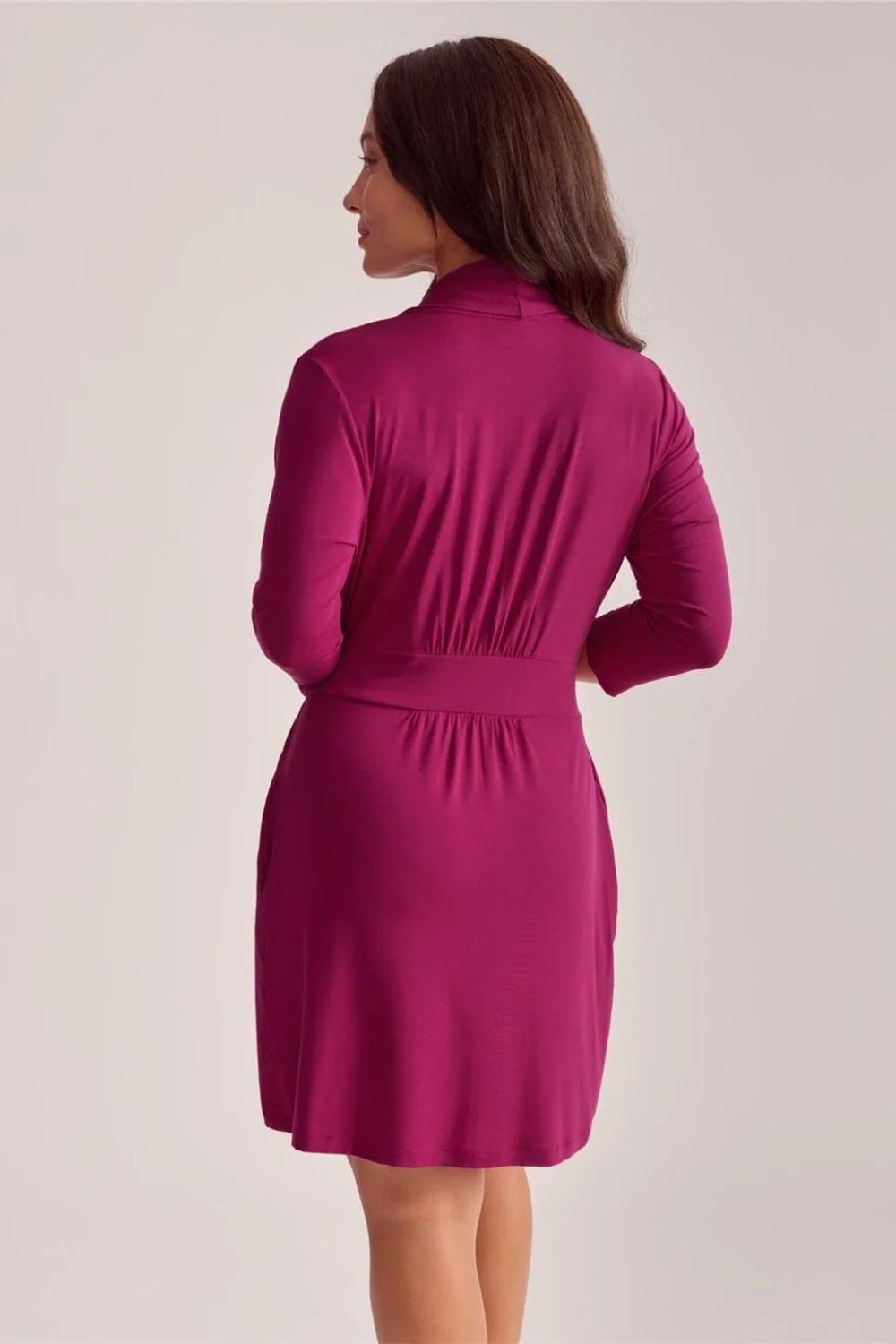 Iconic Robe in Dark Cherry