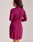 Iconic Robe in Dark Cherry