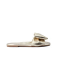 Rafie Gold Bow Sandal