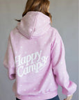 Snow Angel Puff Hoodie in Light Pink