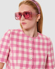 Vanita Gingham Jacket