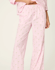 After Party Pink Long PJ Set
