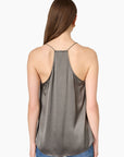 Racer Camisole in Gunmetal