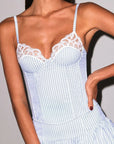 East Hampton Poplin Corset