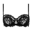 Desirs De Venise Demi Cut Bra in Black