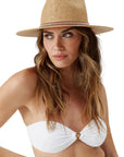 Kate Hat in Tan/Stud Belt