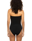 Tess Bandeau One Piece in Black