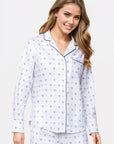 Happy Hanukkah Twill Pajama Set