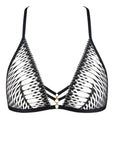 Voodoo Kiss Bralette in Millenium Black