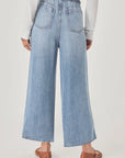 Lounge Denim Cropped Pant in Indigo