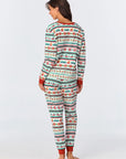 Festive Fairisle Long Sleeve Jogger Set