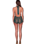 Untie Me Playsuit in Crystal Teal