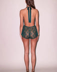 Untie Me Playsuit in Crystal Teal