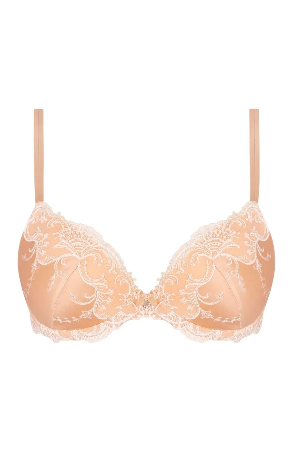 Splendeur Soie Contour Bra in Peche