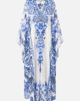 Long Kaftan in Ceramic Panoramic