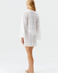 Keira Kaftan in White