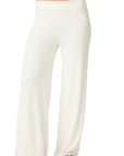 Pointelle Long PJ Set in Ivory