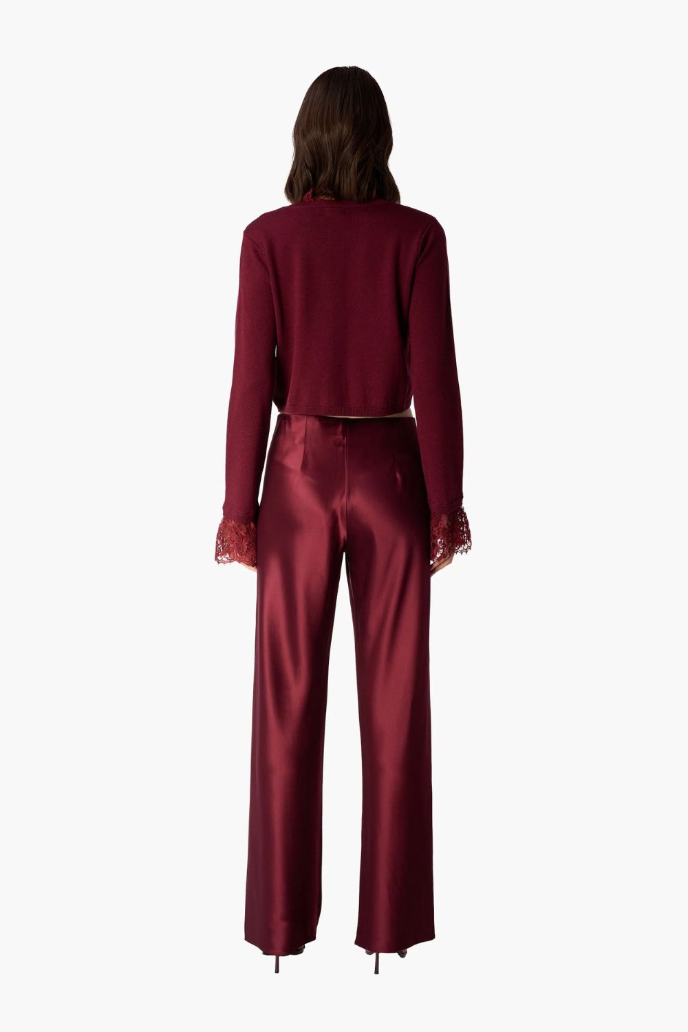 Bristol Pant in Deep Plum