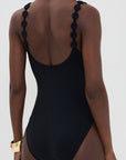 Sadie Silent Underwire One-Piece in Black