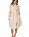 Luxe Plush Robe in Champagne
