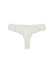 Jasmine Lace Cami & Flutter Panty Set in Ivory