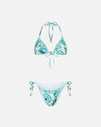 Cheeky Slide Tri Bikini Set In Balearic Bebe