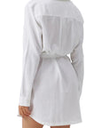 Lacey Cover up in White
