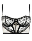 Voodoo Love Bustier in Millenium Black