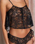 Venus Lace Flutter Cami & Panty Set