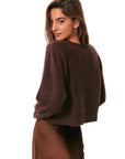 Bellman Pullover in Chocolate Brown