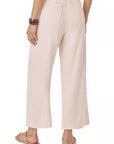 Lounge Denim Cropped Pant in Rose Petal