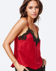 Andria Camisole in Cardinal