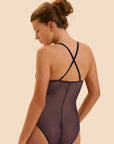 Passion Bodysuit in Midnight