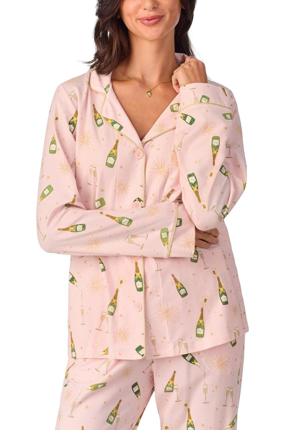 Pop Fizz Clink Long Sleeve Classic PJ Set