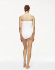 Juliet Bandeau One-Piece in White