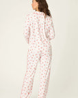 Valentine Cherries Long PJ Gift Set in Ivory